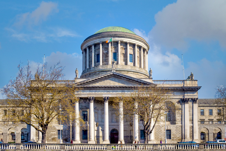Four courts building, Dublin, Ireland