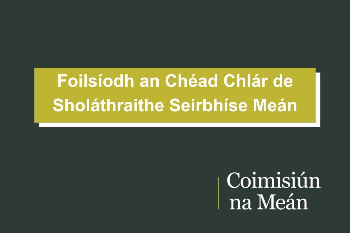 Foilsíonn Coimisiún na Meán a Chéad Chlár de Sholáthraithe Seirbhíse Meán